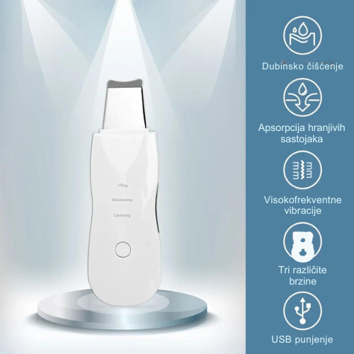 Ultrazvučna špatula za dubinsko čišćenje lica